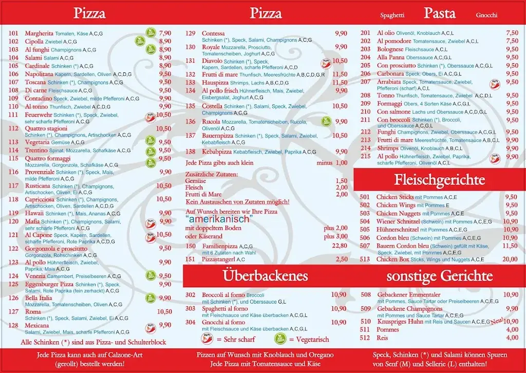 Menu_Eggenburger Pizzaservice_Eggenburg_immagine_2