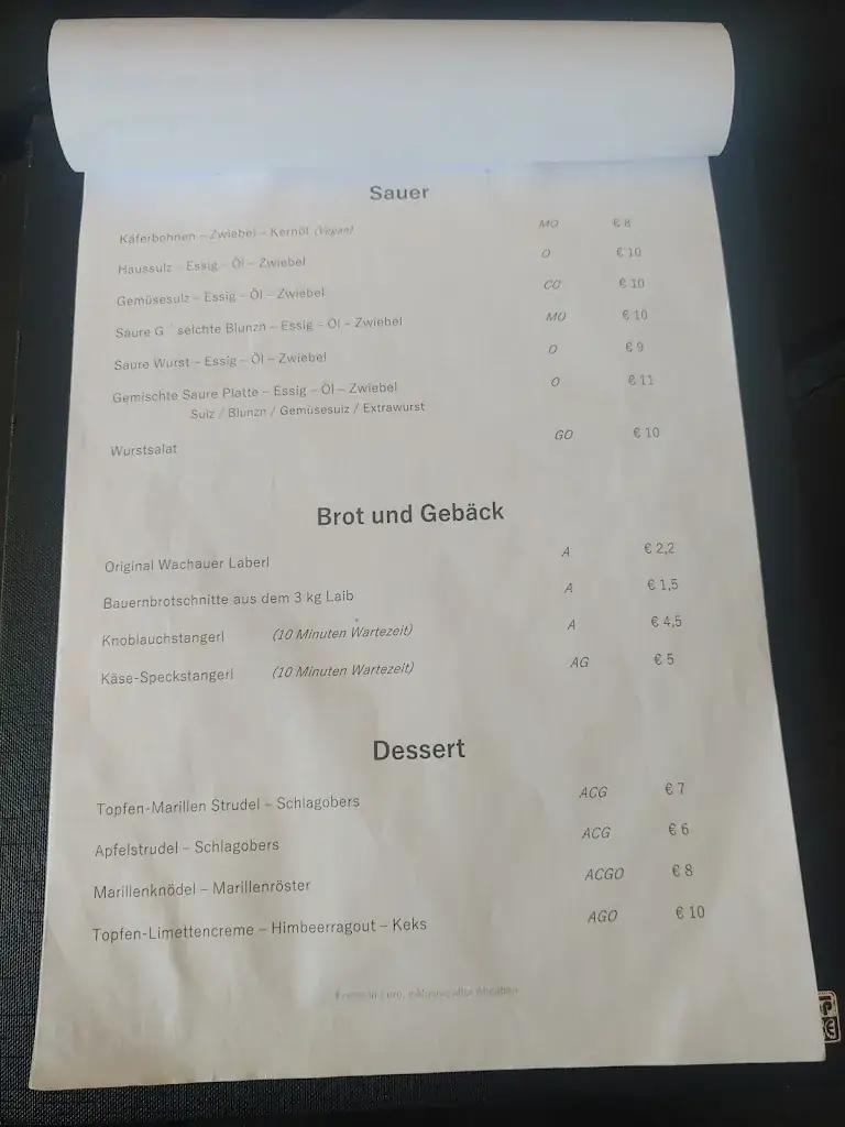 Menu_Alter Klosterkeller_Dürnstein_image_1