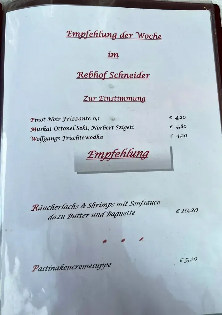 Menu_Weingasthaus - Rebhof Schneider_Ebreichsdorf_immagine_4