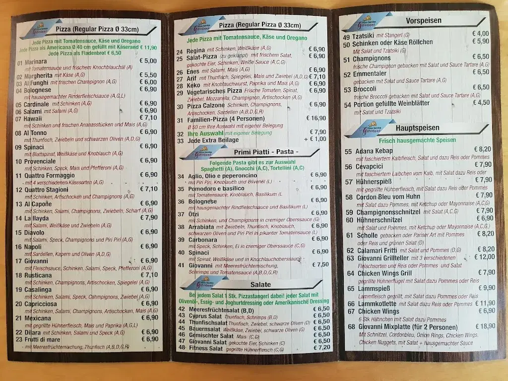 Menu_Pizza-Service Giovanni_Eichgraben_image_2