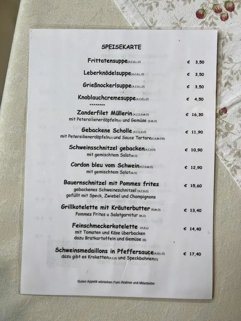 Menu_Restaurant Schrammelteich_Enzenreith_immagine_1