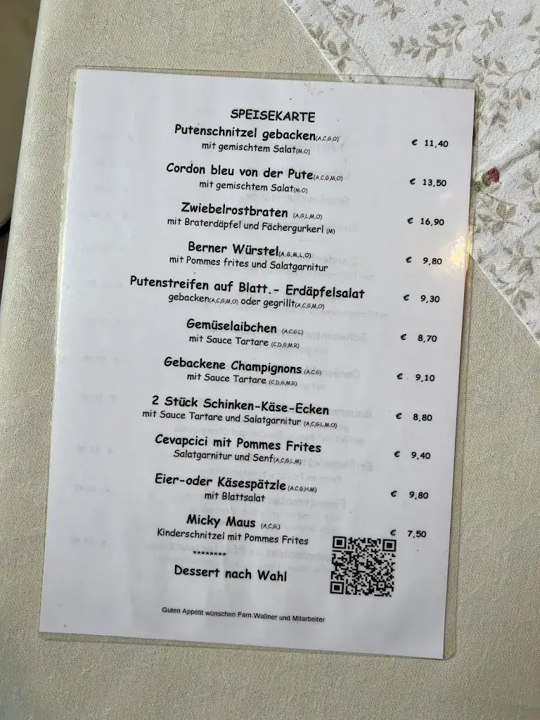 Menu_Restaurant Schrammelteich_Enzenreith_immagine_2