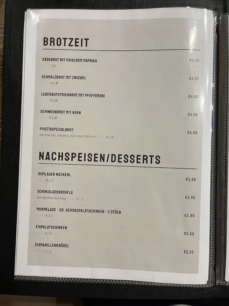 Menu_Pusztascheune Illmitz_Apetlon_image_3