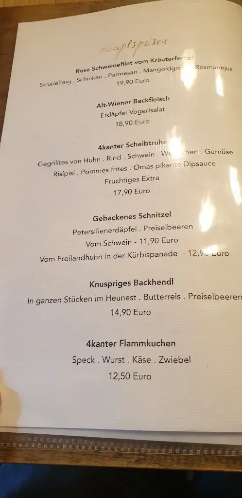 Menu_Ramsauhof 4.0 - Das kultige Wirtshouse_Erlauf_immagine_4
