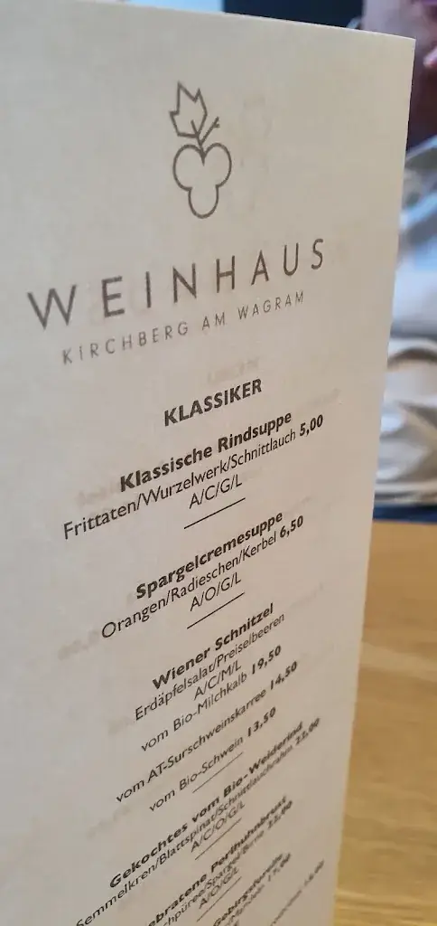 Menu_Weinhaus - Kirchberg am Wagram_Fels am Wagram_immagine_2