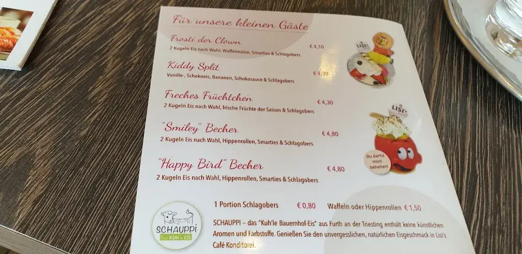 Menu_Lisi's Cafe Konditorei_Felixdorf_immagine_4