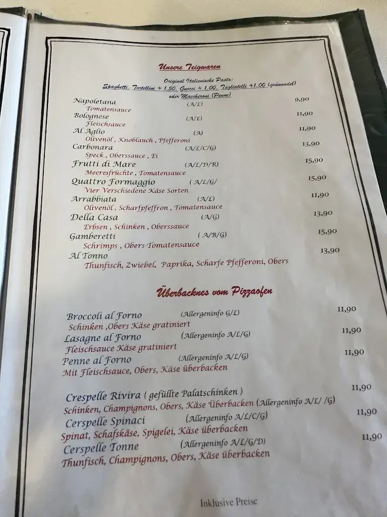 Menu_Pizzeria Ristorante La Grande_Fischamend-Markt_image_1