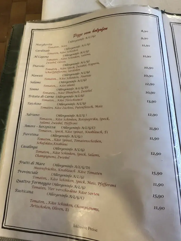 Menu_Pizzeria Ristorante La Grande_Fischamend-Markt_image_2