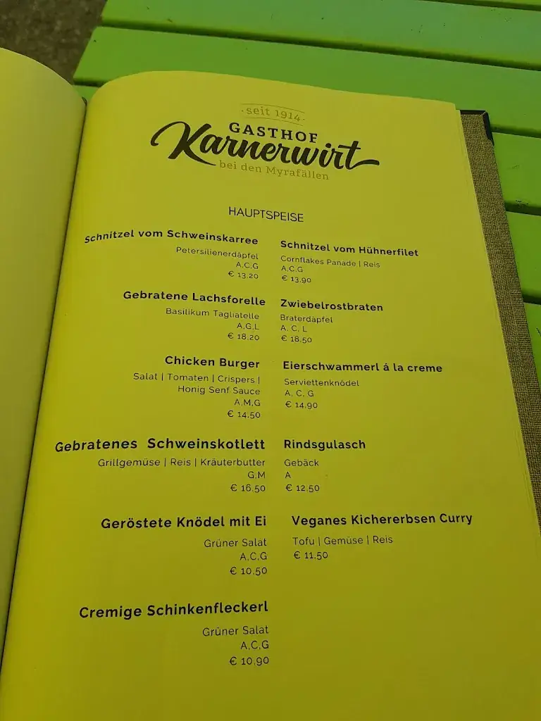 Menu_Gasthof Karnerwirt bei den Myrafällen_Furth an der Triesting_image_2