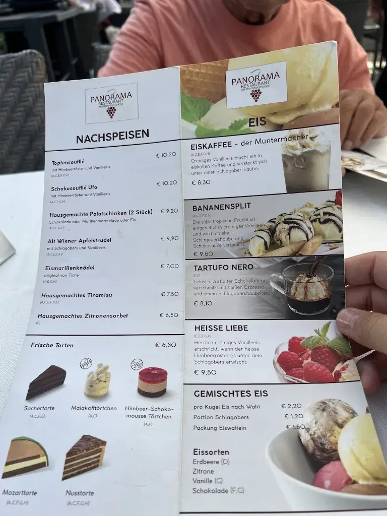 Menu_Panorama Restaurant Mödling [Wegen Umbau vorübergehend geschlossen]_Gaaden_immagine_1