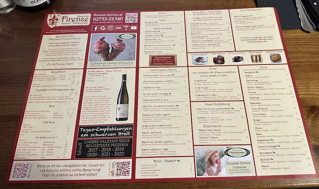 Menu_Firenze Pizzeria - Dein Italiener in Krems-Stein_Furth bei Göttweig_image_4