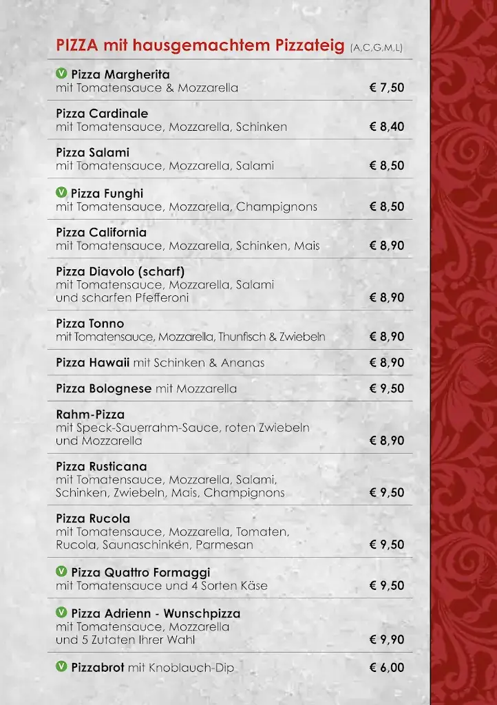 Menu_Cafe Restaurant Adrienn | Geburtstagsfeier | Hochzeit | Essen bestellen Wiener Neustadt | Geburtstag feiern Wiener Neustadt_Frohsdorf_immagine_1