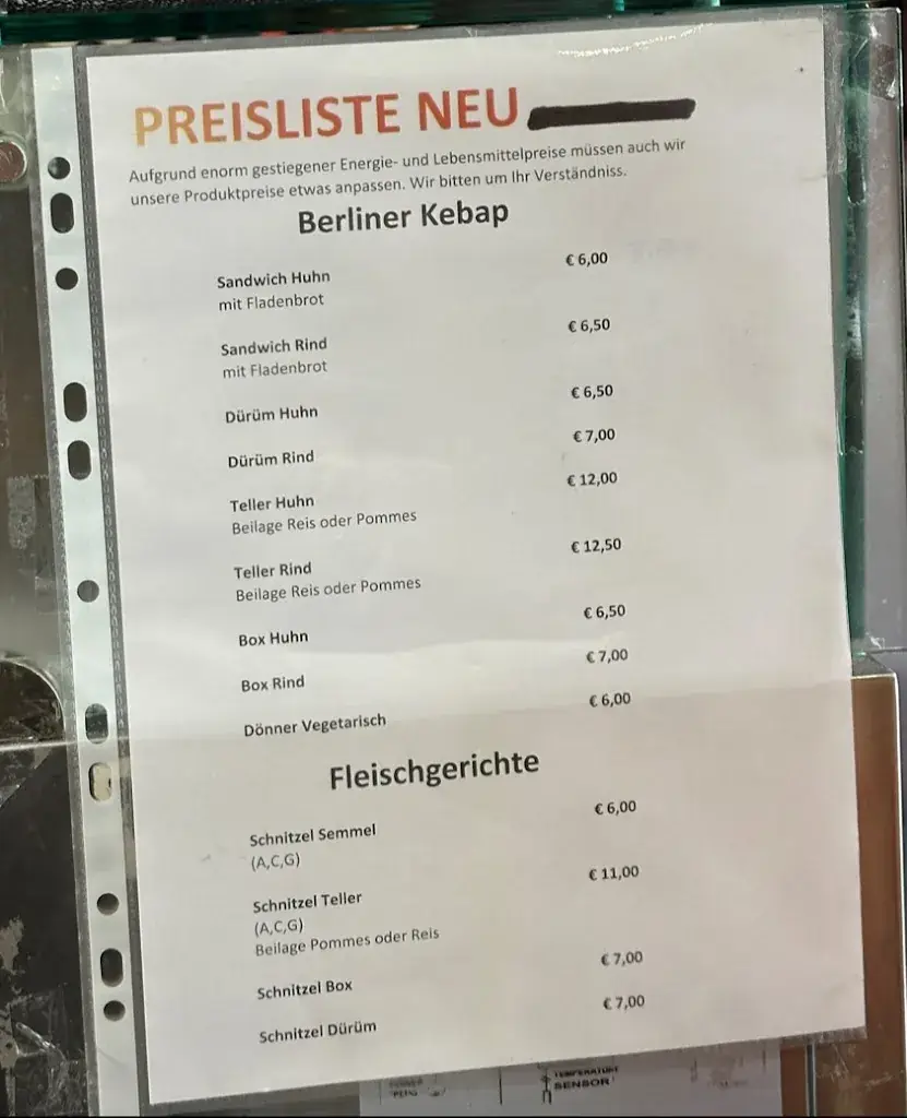 Menu_B8 Berliner Geschmack Döner Pizza Gänserndorf_Gänserndorf_image_2