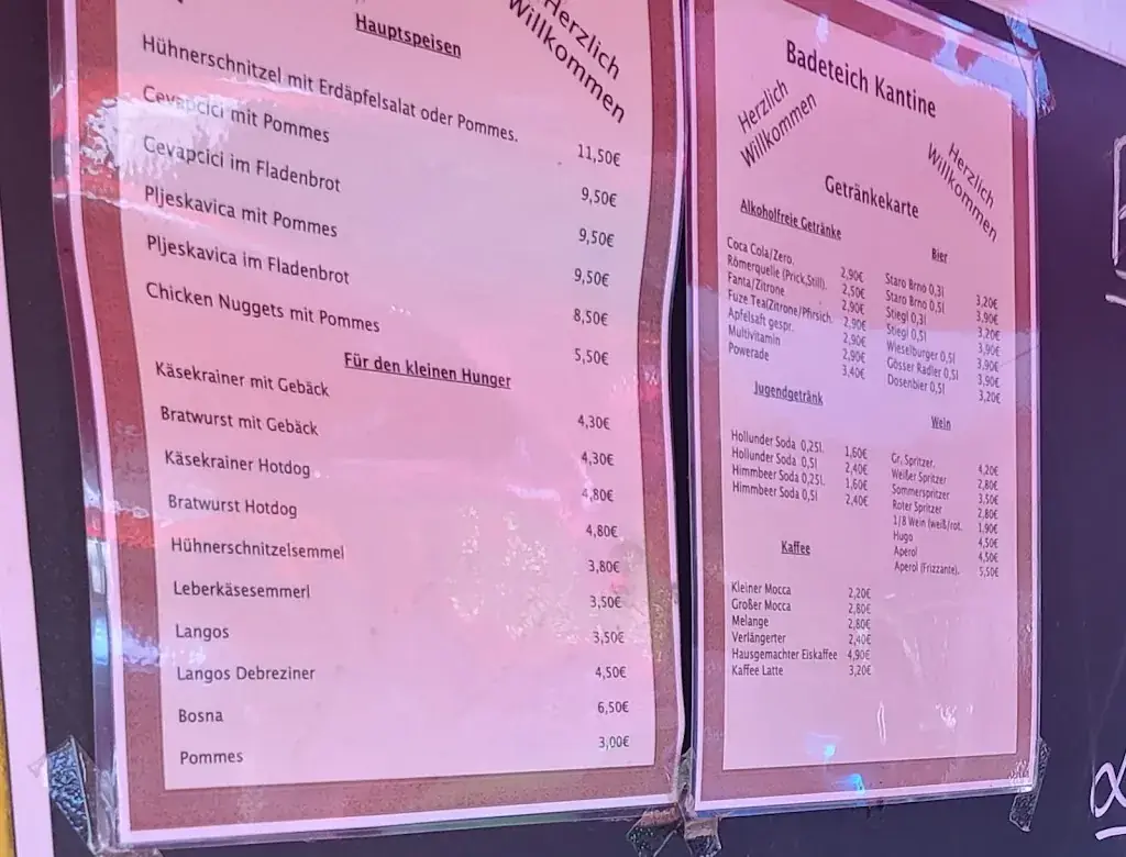 Menu_Badeteich Kantine | Familie Markovic_Gerasdorf bei Wien_image_1