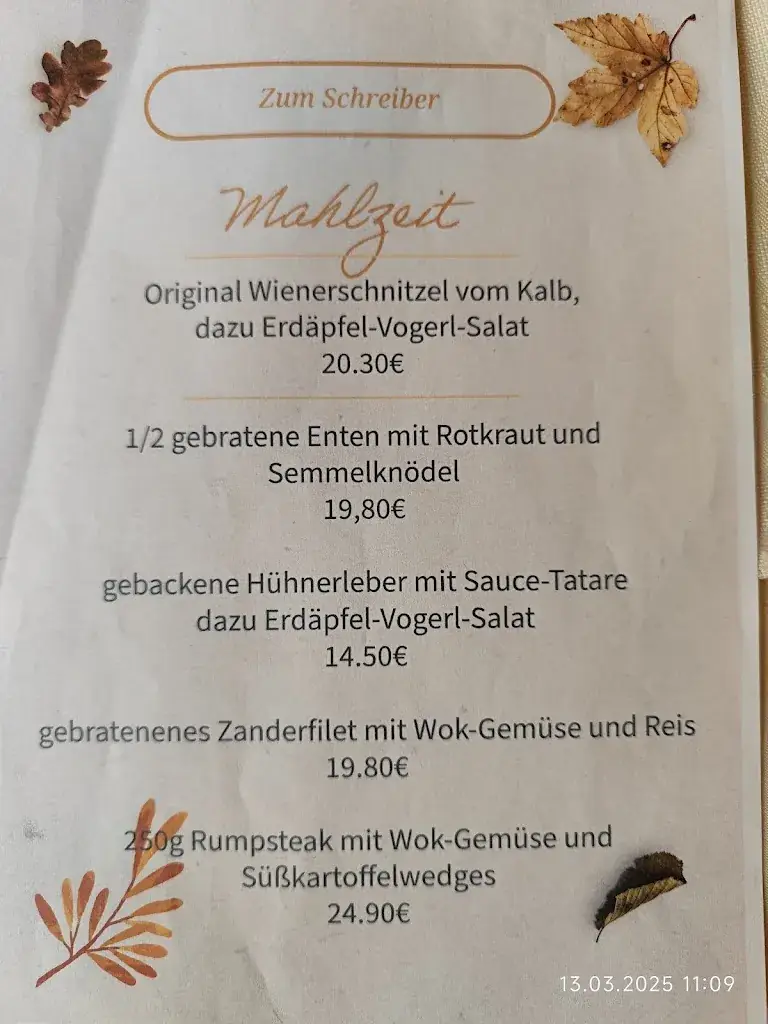 Menu_Gasthaus zum SCHREIBER_Gablitz_image_1
