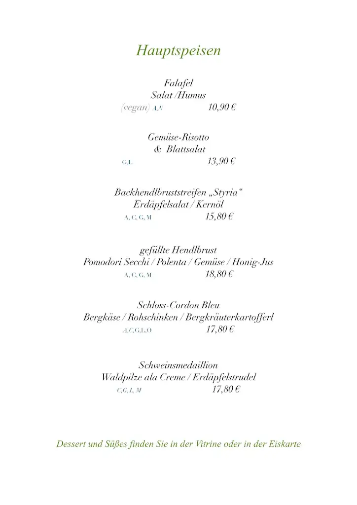 Menu_Schlossrestaurant Gloggnitz_Gloggnitz_image_3