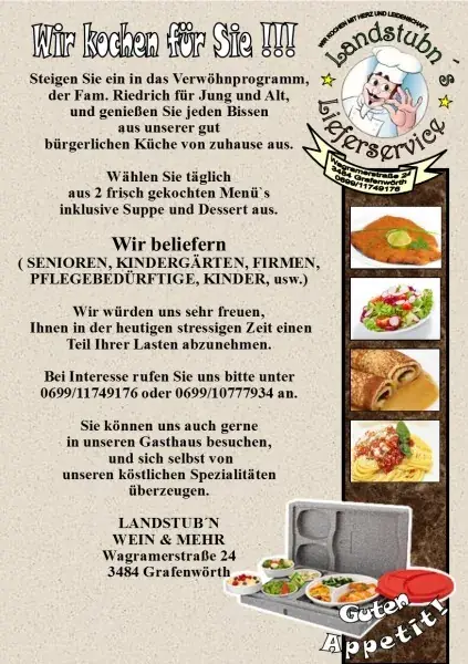 Menu_Michael Riedrich GmbH_Grafenwörth_image_1