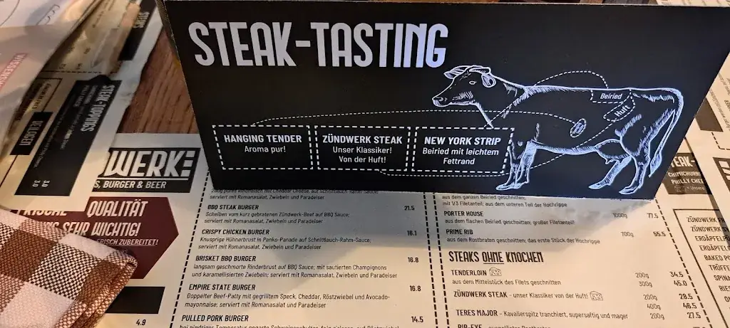 Menu_Zündwerk - Living Room Restaurant + Bar_Großhofen_immagine_2