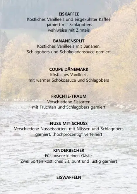 Menu_RESTAURANT YBBSBLICK_Göstling an der Ybbs_immagine_1