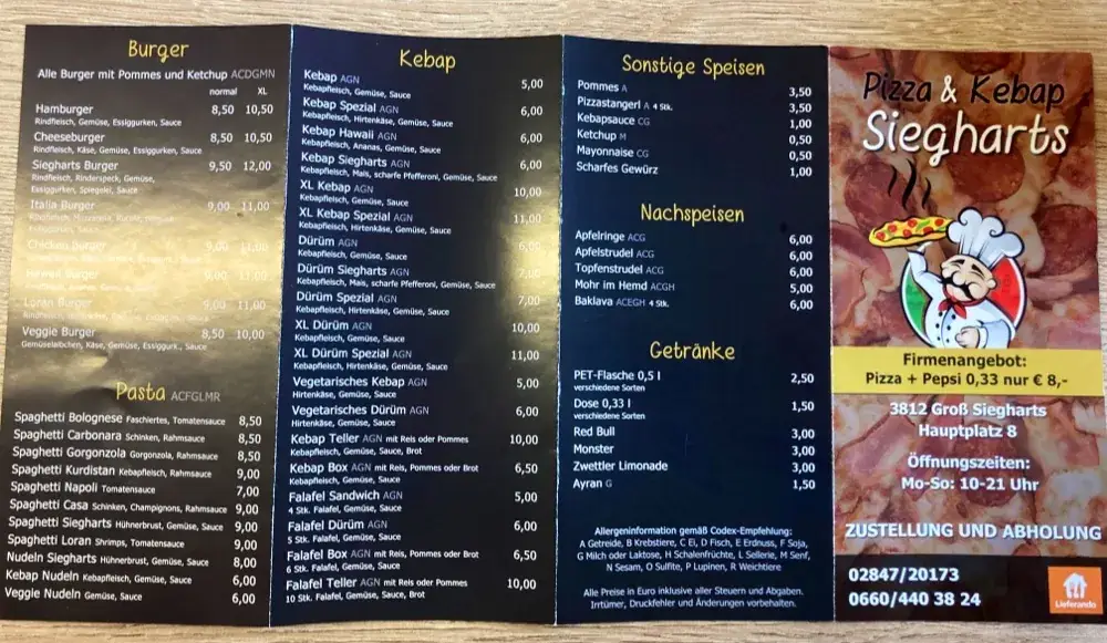 Menu_Pizza & Kebab Siegharts_Groß-Siegharts_image_2