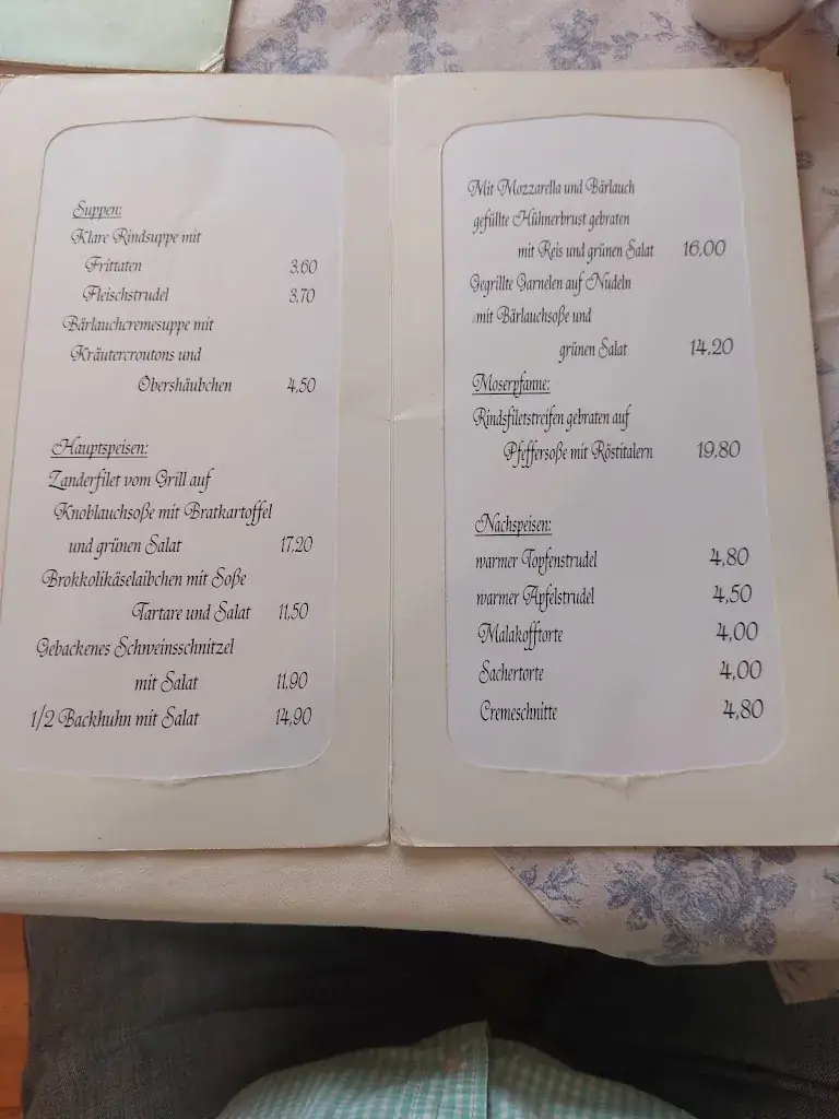Menu_Gasthof Moser / Mariahilfberg_Gutenstein_image_3
