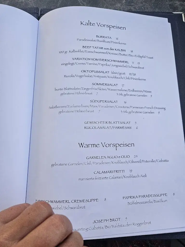 Menu_South shore Restaurant_Gumpoldskirchen_image_2