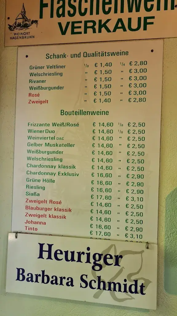 Menu_Heuriger Schmidt_Hagenbrunn_image_1
