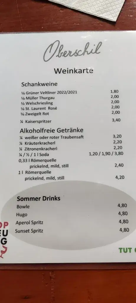 Menu_Winery and vineyard Stefan & Theres Oberschil_Hagenbrunn_image_2