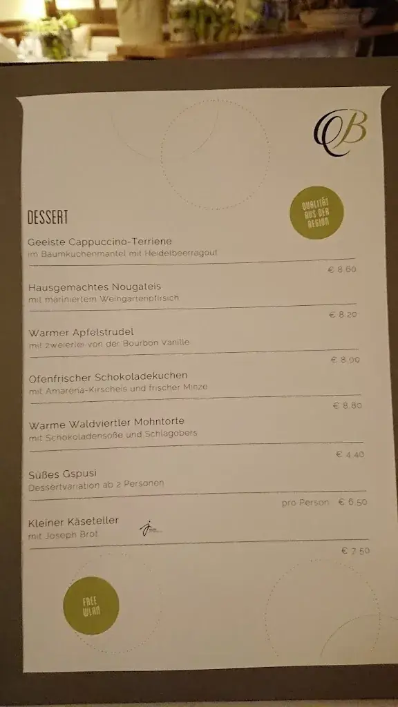 Menu_Buchinger - Das Wirtshaus_Harmannsdorf_image_1