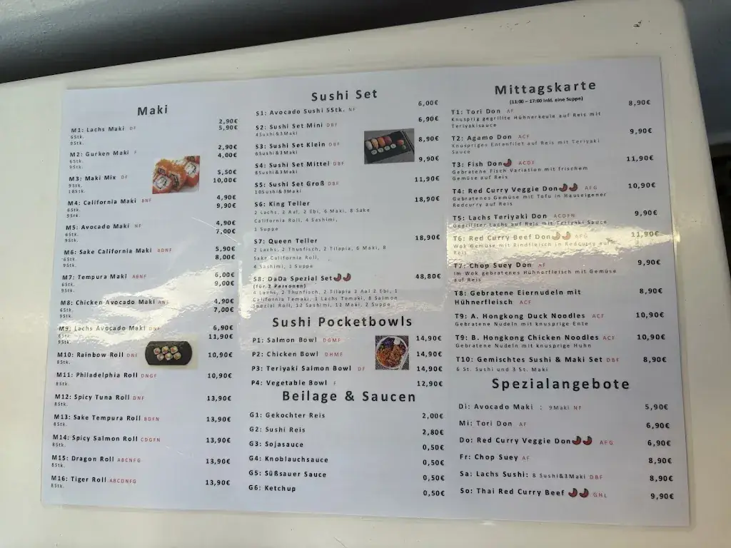 Menu_DaDa China Restaurant Hainburg_Hainburg an der Donau_image_4