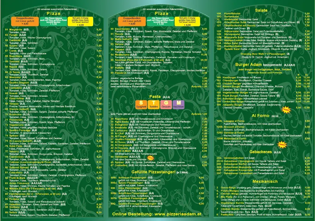 Menu_Pizzeria Adam_Hainfeld_image_1