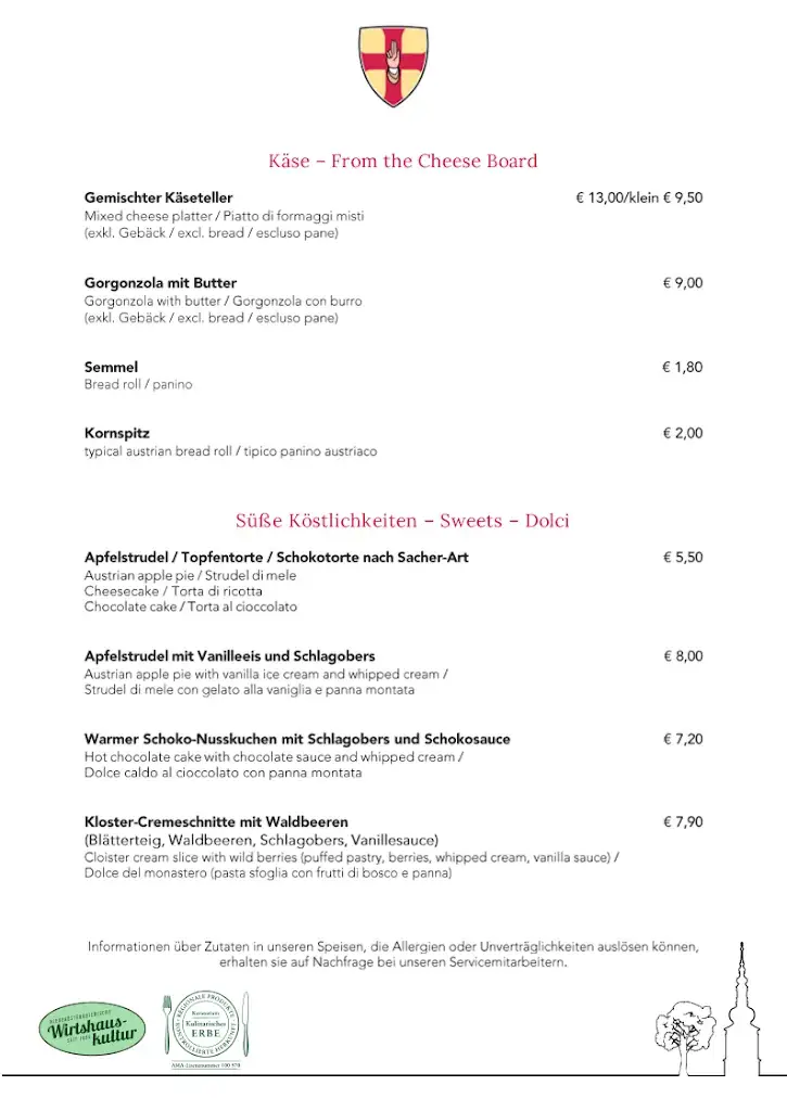 Menu_Klostergasthof Heiligenkreuz_Heiligenkreuz_image_4