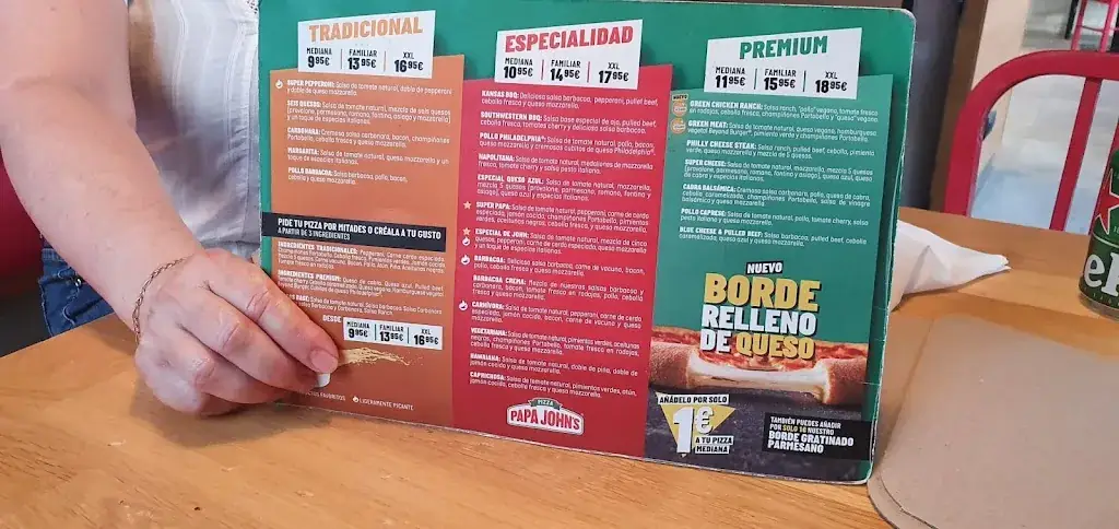 Menu_Papa Johns Pizza_Gols_immagine_2