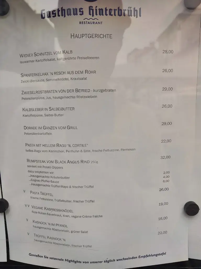 Menu_Restaurant Gasthaus Hinterbrühl_Hinterbrühl_image_2