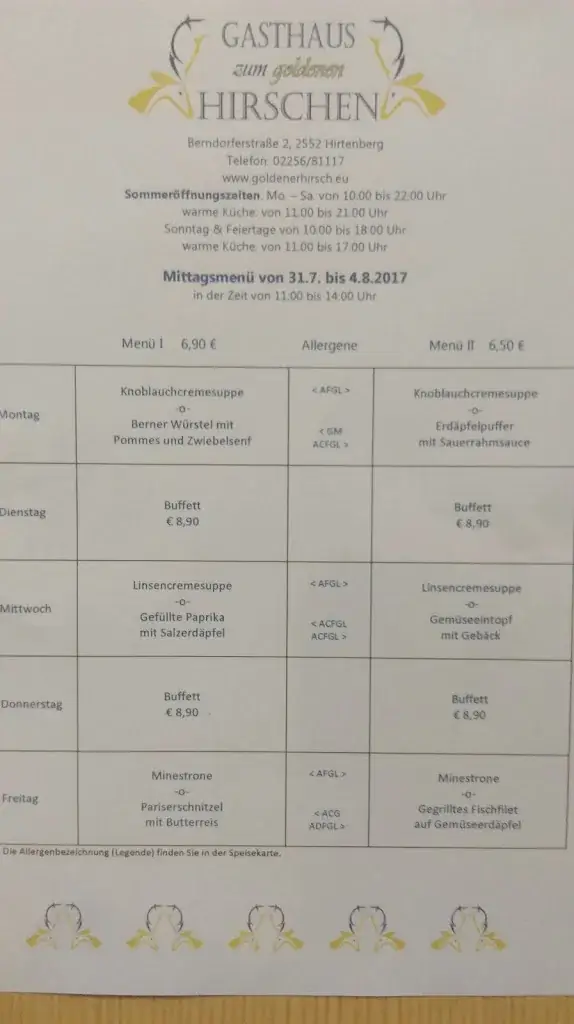 Menu_Gasthaus zum goldenen Hirschen_Hirtenberg_image_2