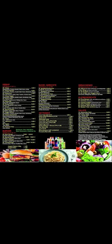 Menu_Stern Pizza_Heidenreichstein_image_1