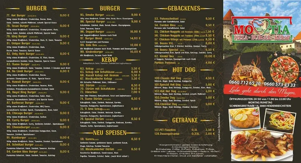 Menu_Pizzeria TI AMO Heidenreichstein_Heidenreichstein_image_4