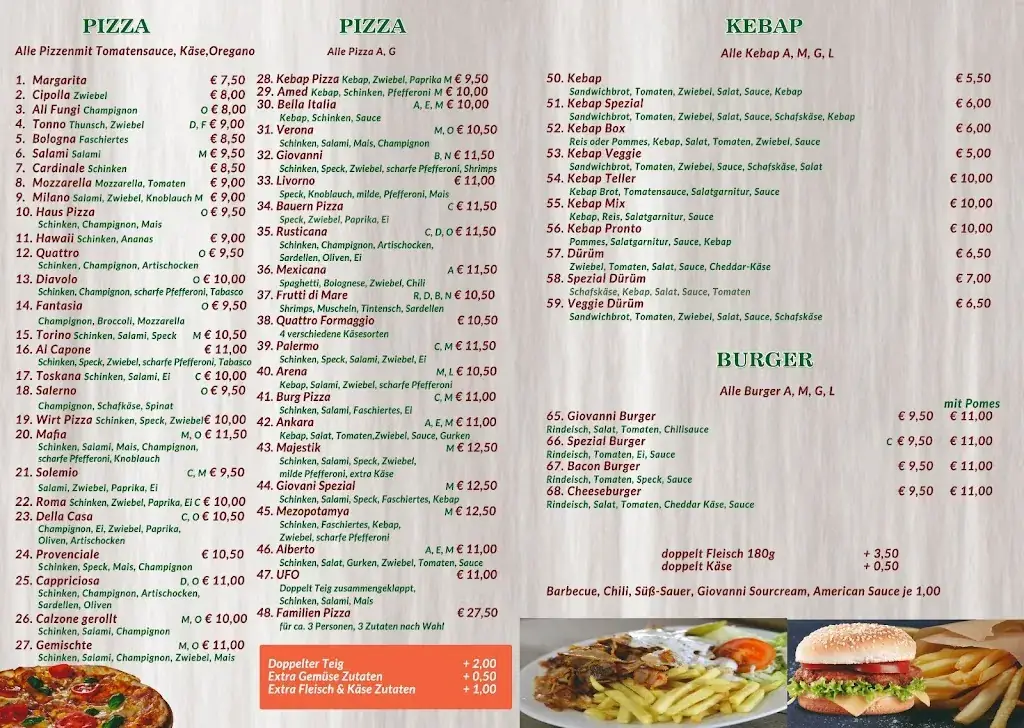 Menu_Pizzeria Giovanni_Heidenreichstein_image_1