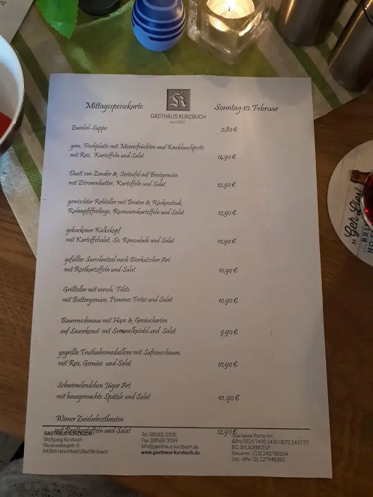 Menu_Gasthof Kurzbuch_Hirschbach_image_1