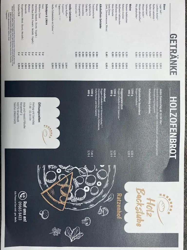 Menu_Holzbackstube Pilhofer_Hirschbach_immagine_3