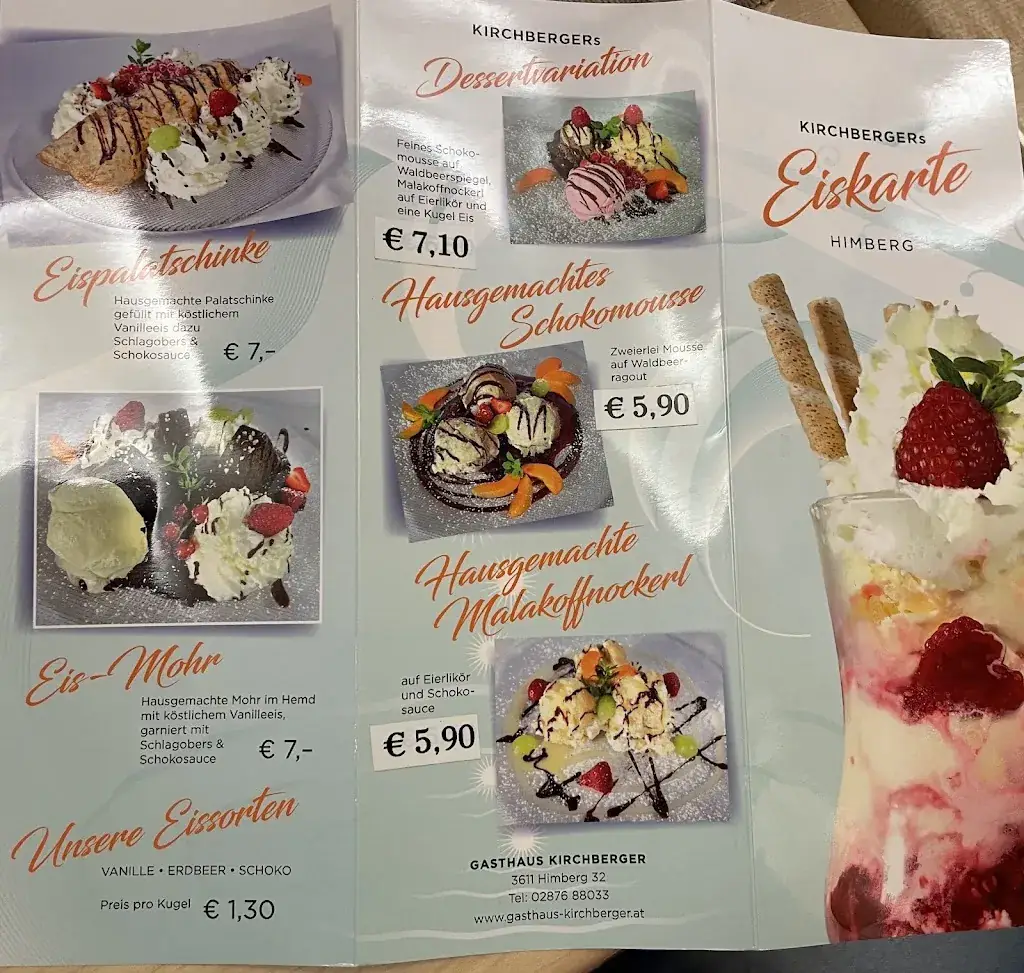 Menu_Gasthaus Kirchberger & Kegelbahnen_Himberg_image_1