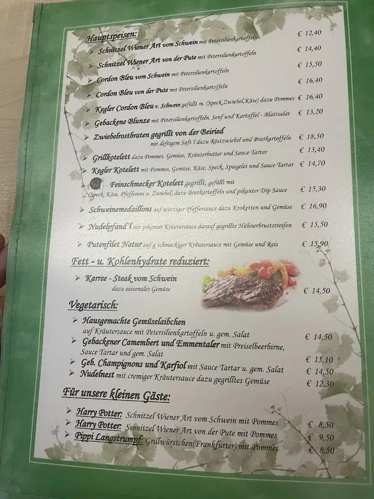 Menu_Gasthaus Kirchberger & Kegelbahnen_Himberg_image_2