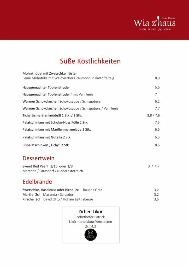 Menu_Wiazhaus Kraus_Hof am Leithaberge_immagine_4