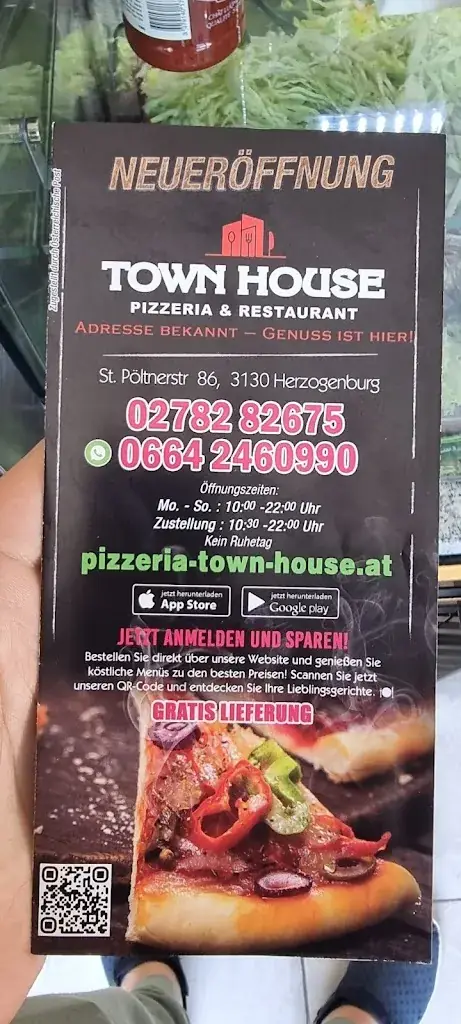 Town House Pizzeria & Restaurant_Herzogenburg_menu_image_1