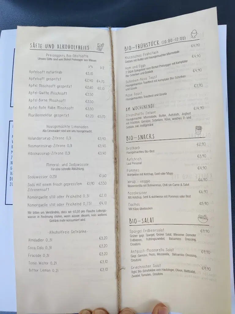 Menu_Strandhütte am Römersee_Bad Sauerbrunn_image_2