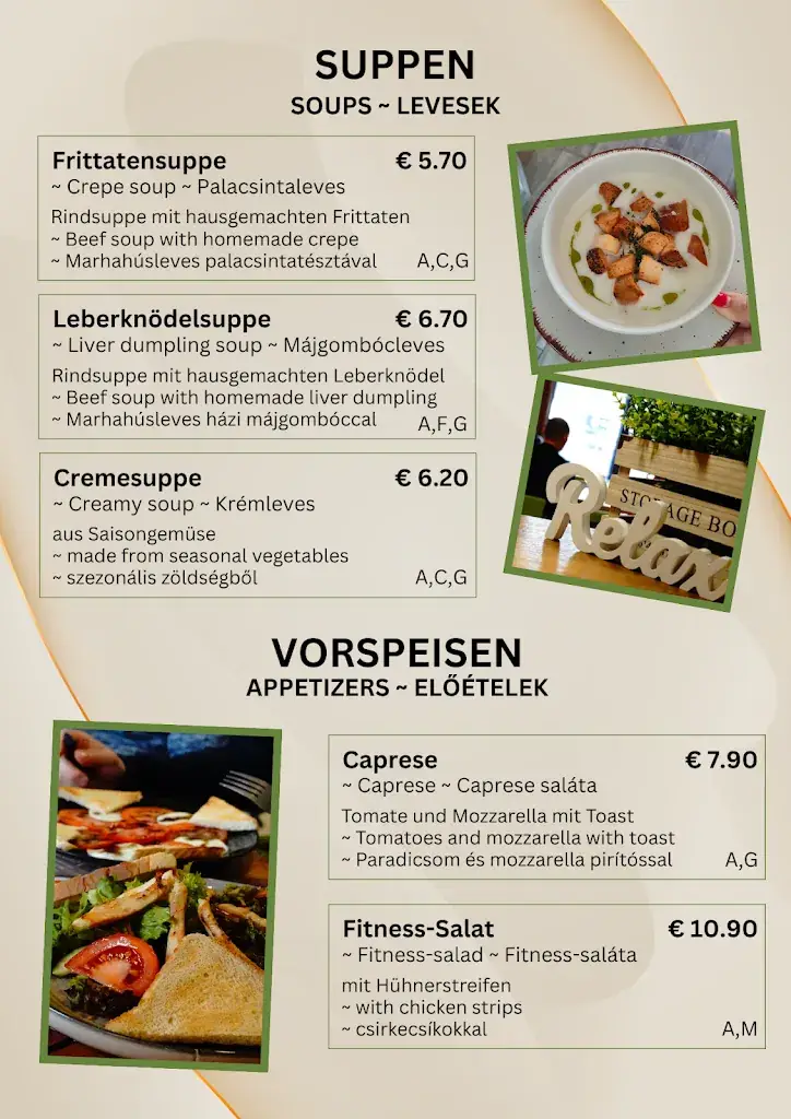 Menu_Relax Restaurant & Café Hallein_Höfling_image_4