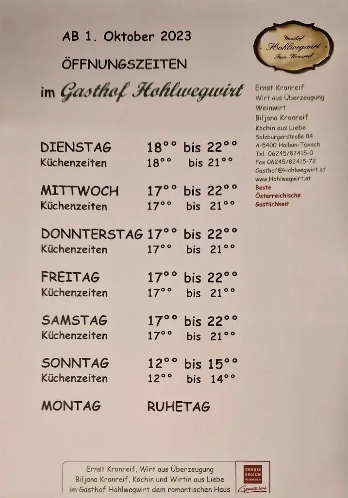 Menu_Gasthof Hohlwegwirt_Höfling_image_1