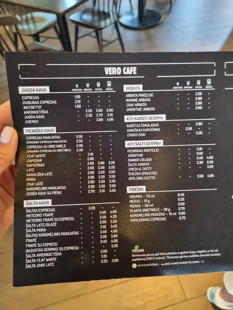 Menu_Vero Café & more - Hoheneich_Hoheneich_image_1