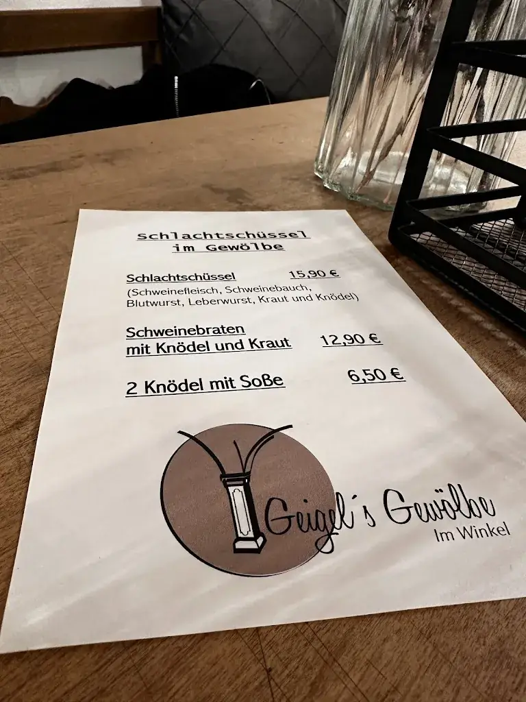 Menu_Geigel´s Gewölbe - Gaststätte_Hohenberg_immagine_2