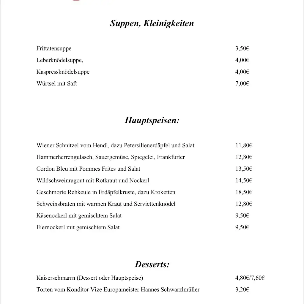 Menu_Gasthaus zur Traube_Hollenstein an der Ybbs_image_1
